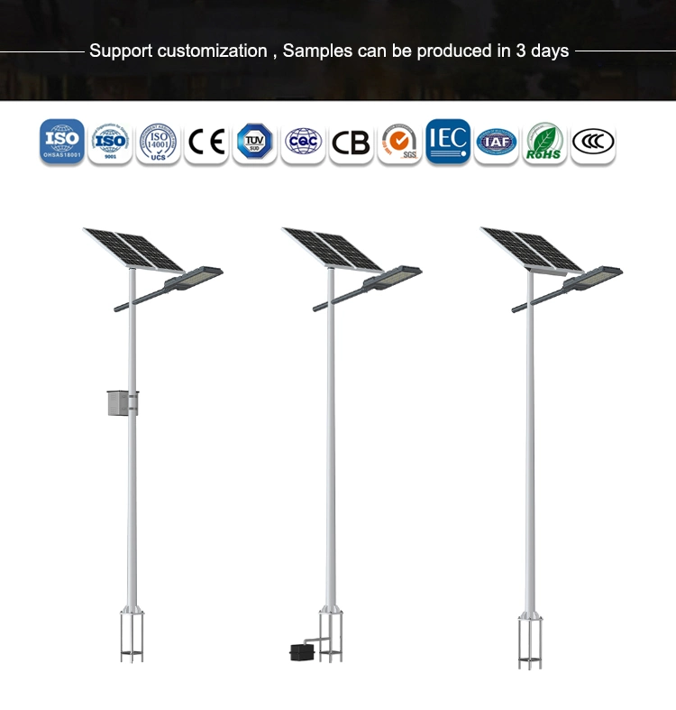 Outdoor Waterproof Solar Power LED Street Light Head