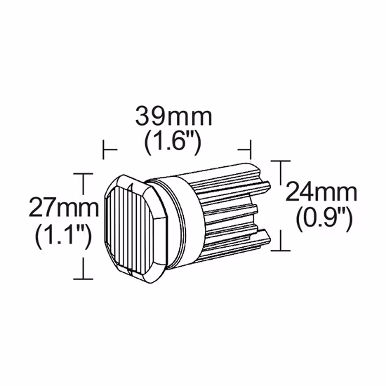 Undercover LED Hideaway Strobe Warning Light (LL178)