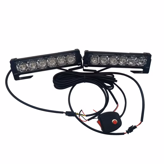 12VDC LED Carro Auto Aplicação da Lei Use Luz de Viseira de Emergência Policial para Telhado Interior, Dashoard, Pára-brisa, Luz de Caminhão
