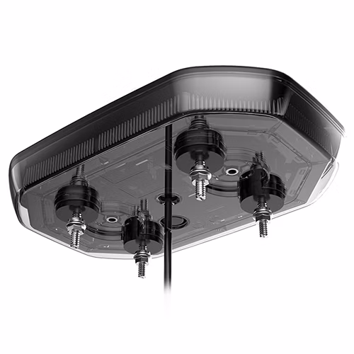 12 / 24VDC 40W Luz de emergência piscando aviso mini barra de luz de emergência com R65