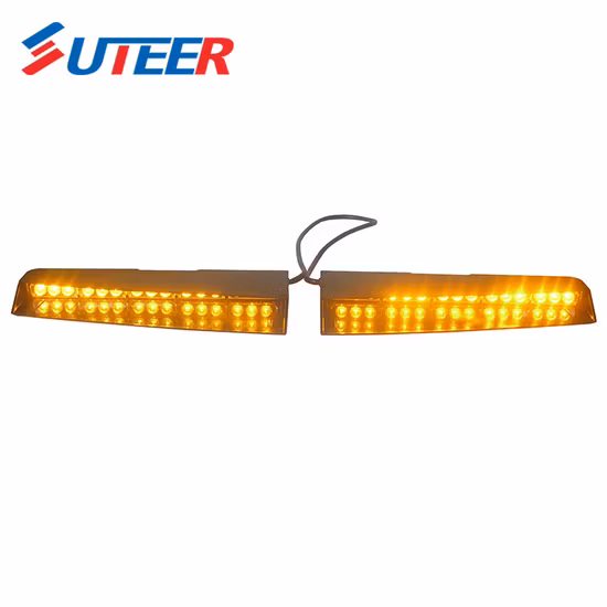 Luz de advertência da viseira LED de montagem interior do veículo de emergência com remoção (VL630)