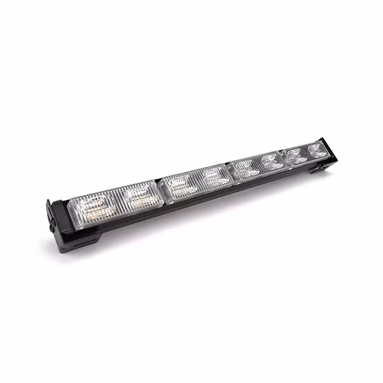 Polícia alertando luz de viseira LED de emergência para carro